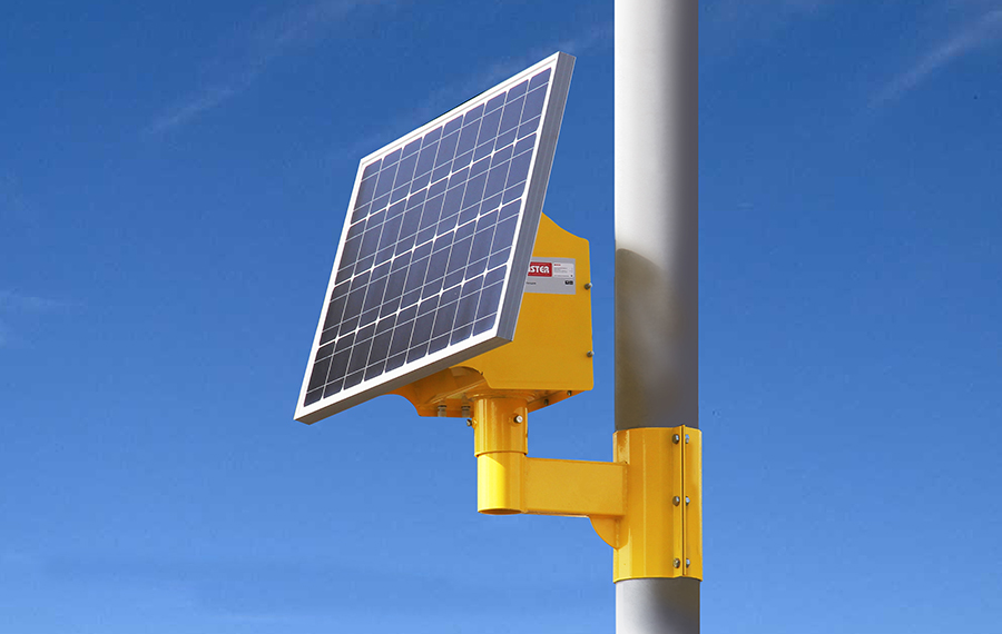 LGM-Silver 100/65 Автономный светофор на солнечной батарее