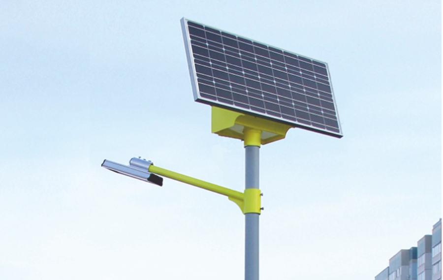 Автономный светильник SGM-Silver-150/75 на солнечной батарее и GSU 20 Вт 